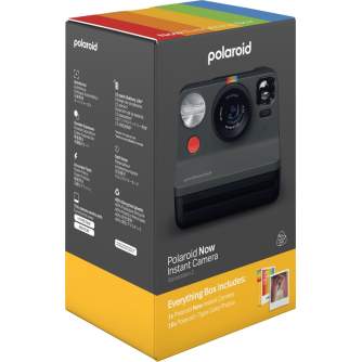 Momentfoto kamera - POLAROID NOW GEN 2 E-BOX BLACK 6248 - perc šodien veikalā un ar piegādi