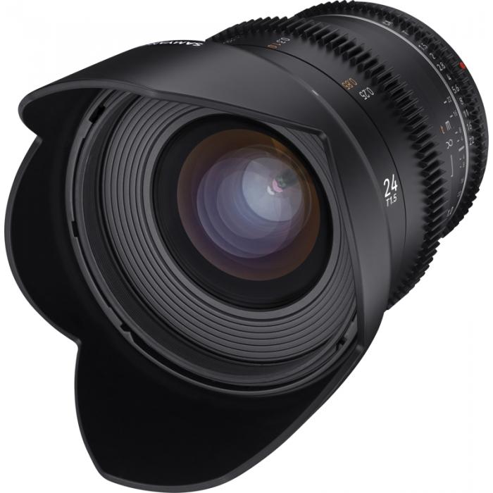 CINEMA Video Lenses - SAMYANG 24MM T1.5 VDSLR MK2 CANON RF F1310813101 - quick order from manufacturer