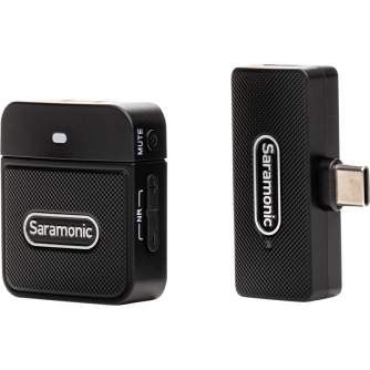 Wireless Lavalier Microphones - Saramonic Blink100 B5 wireless audio transmission kit (RXUC + TX) for USB-C - buy today in store and with delivery