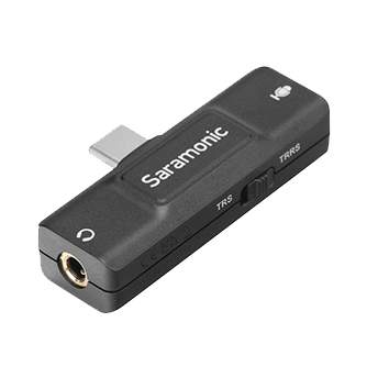 Audio vadi, adapteri - SARAMONIC SOUND CARD - AUDIO ADAPTER WITH USB-C CONNECTORS (SR-EA2U) SR-EA2U - быстрый заказ от производи