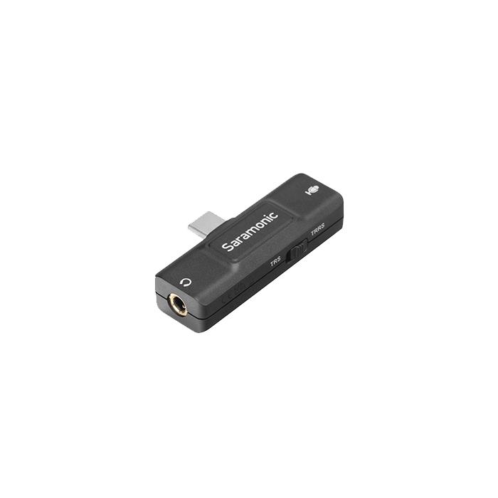 Audio cables, adapters - SARAMONIC SOUND CARD - AUDIO ADAPTER WITH USB-C CONNECTORS (SR-EA2U) SR-EA2U - quick order from manufacturer