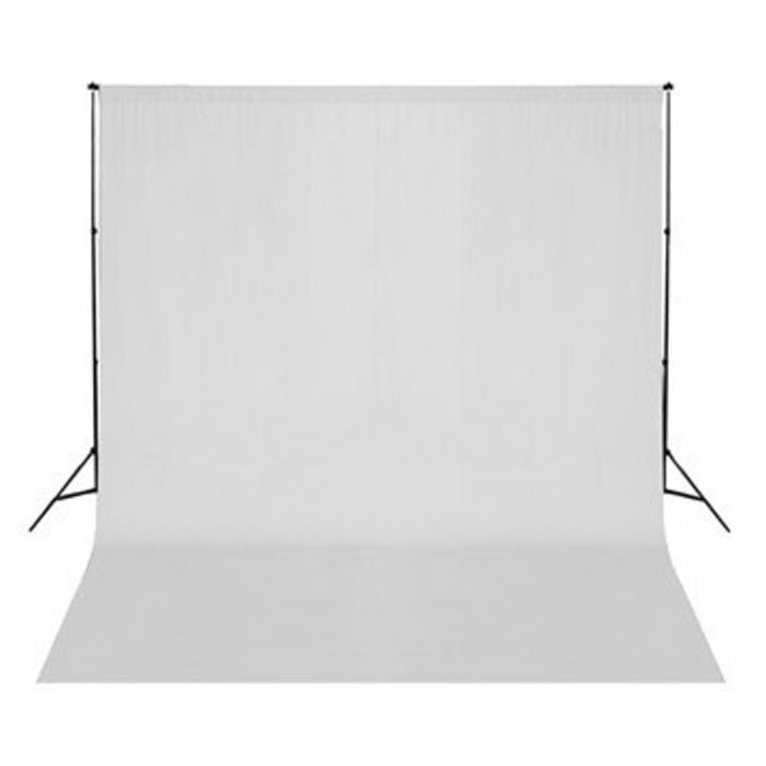 Discontinued - BRESSER BR-D26 Background System + Background Cloth 3 x 6m White