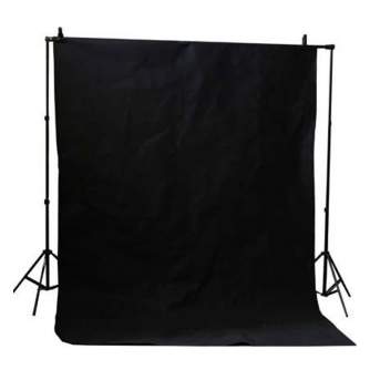 Discontinued - BRESSER BR-D26 Background System + Background Cloth 3 x 6m Black