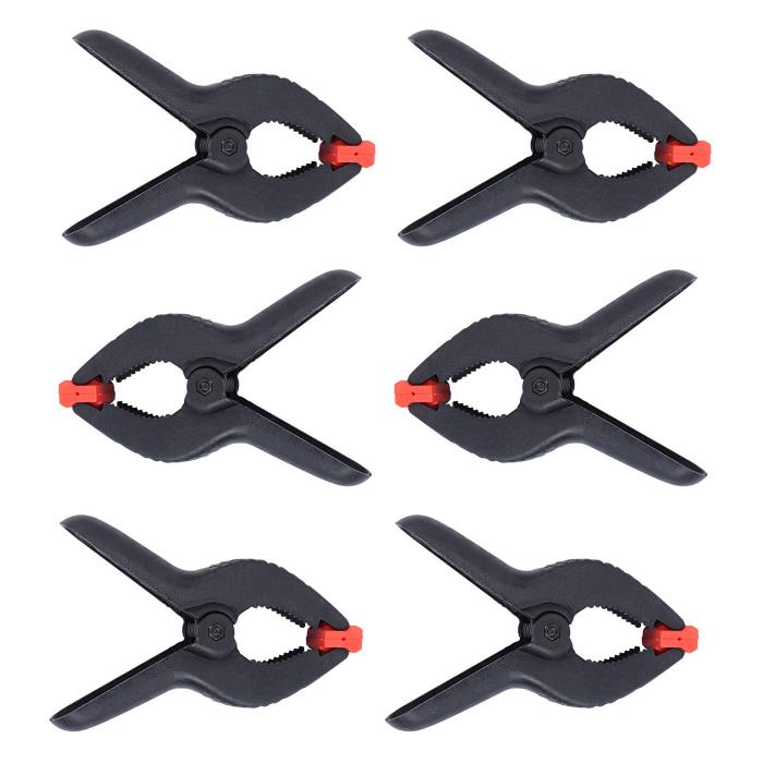 Turētāji - BRESSER BR-56 Background Clamp Deluxe 6pcs. - ātri pasūtīt no ražotāja