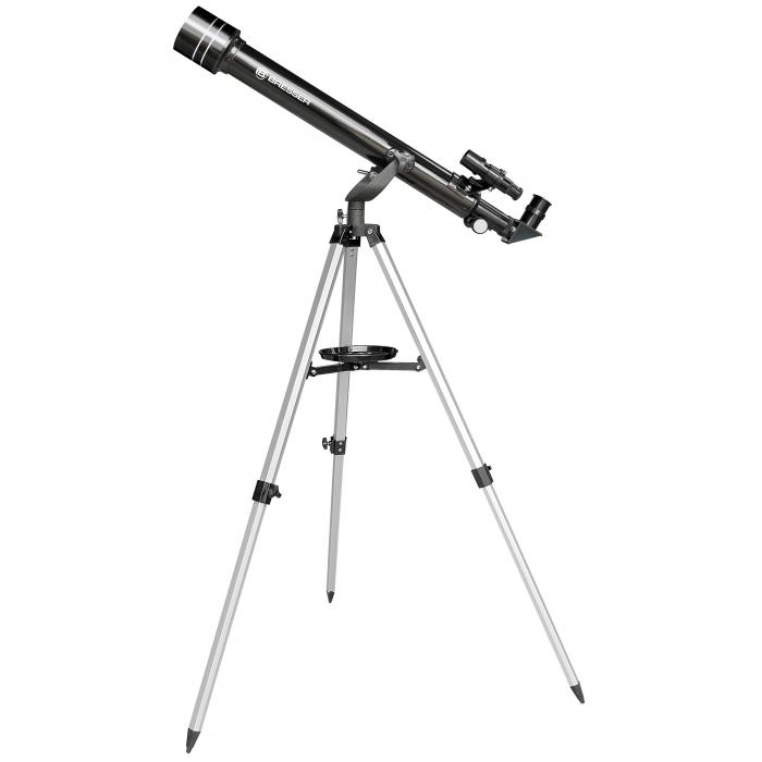 Teleskopi - BRESSER Arcturus 60/700 AZ - Refractor Telescope with Hard-top Case - ātri pasūtīt no ražotāja