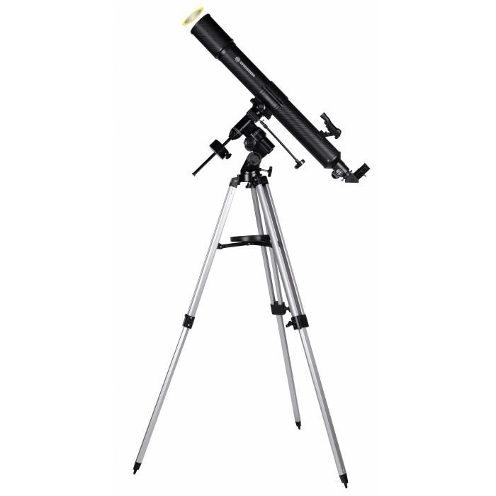 Teleskopi - BRESSER Quasar 80/900 EQ Refractor Telescope with Smartphone Camera Adapter - ātri pasūtīt no ražotāja