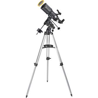 Telescopes - BRESSER Polaris-I 102/460 EQ3 Refractor Telescope with Smartphone Adapter & Solar Filter - quick order from manufacturer