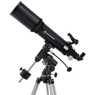 Telescopes - BRESSER Polaris-II 102/600 EQ3 Refractor Telescope with Smartphone Adapter & Solar Filter - quick order from manufacturer