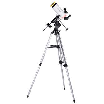 Teleskopi - BRESSER Messier MC-100/1400 EQ3 Maksutov-Cassegrain Telescope with Smartphone Adapter & Solar Filter - ātri pasūtīt no ražotāja