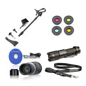 Teleskopi - BRESSER Solarix AZ 114/500 Carbon Design Telescop Starter Kit - быстрый заказ от производителя