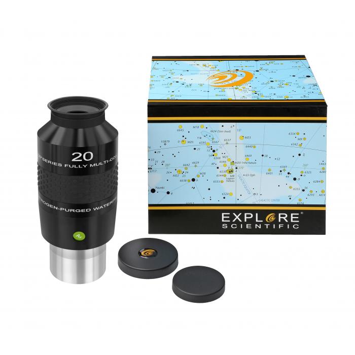 Teleskopi - Bresser EXPLORE SCIENTIFIC 100 Ar Eyepiece 20mm (2) - ātri pasūtīt no ražotāja