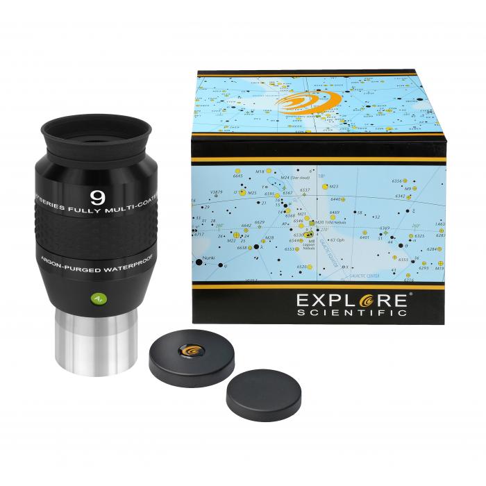 Teleskopi - Bresser EXPLORE SCIENTIFIC 120 Ar Eyepiece 9mm (2) - ātri pasūtīt no ražotāja