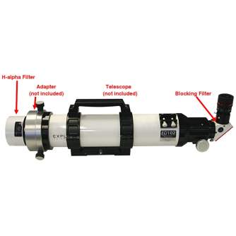 Teleskopi - Bresser LUNT LS60FHa/B600d2 H-alpha solar filter - ātri pasūtīt no ražotāja