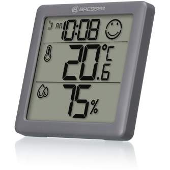 Meteoroloģiskās stacijas - BRESSER Climate Smile Thermometer/Hygrometer Two-piece Set - ātri pasūtīt no ražotāja