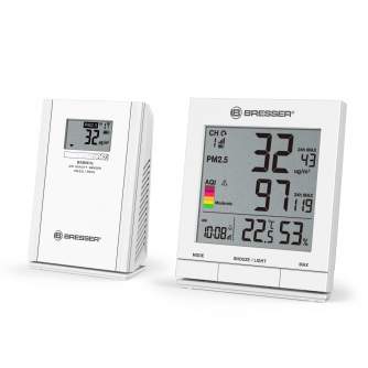 Meteoroloģiskās stacijas - BRESSER PM2.5 / PM10 Particulate meter with wireless sensor - быстрый заказ от производителя