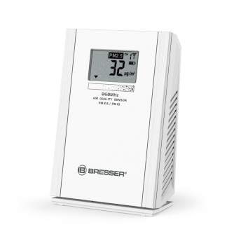 Weather Stations - BRESSER PM2.5 / PM10 Particulate meter with wireless sensor - quick order from manufacturer