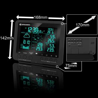 Meteoroloģiskās stacijas - BRESSER additional / spare base station for weather station 7002520 - быстрый заказ от производителя