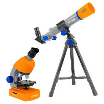 Mikroskopi - BRESSER JUNIOR Microscope & Telescope Set - быстрый заказ от производителя