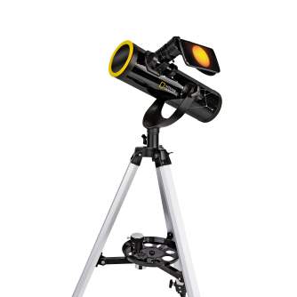 Teleskopi - Bresser NATIONAL GEOGRAPHIC Telescope with Solar Filter - быстрый заказ от производителя