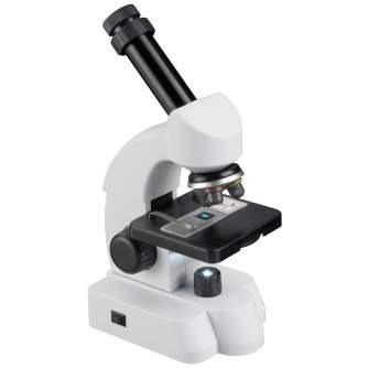 Mikroskopi - BRESSER JUNIOR Microscope 40x-640x incl. accessory pack - ātri pasūtīt no ražotāja