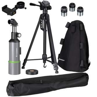 Teleskopi - BRESSER NightExplorer 80/400 Telescope with backpack - быстрый заказ от производителя