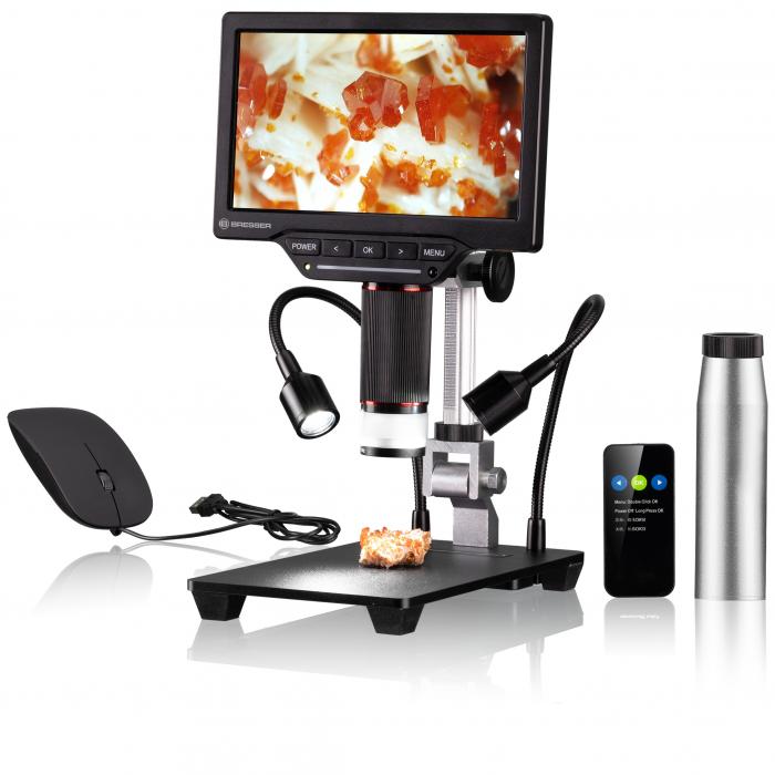 Mikroskopi - BRESSER WiFi 1080P Digital Microscope 2L with LCD Screen - ātri pasūtīt no ražotāja