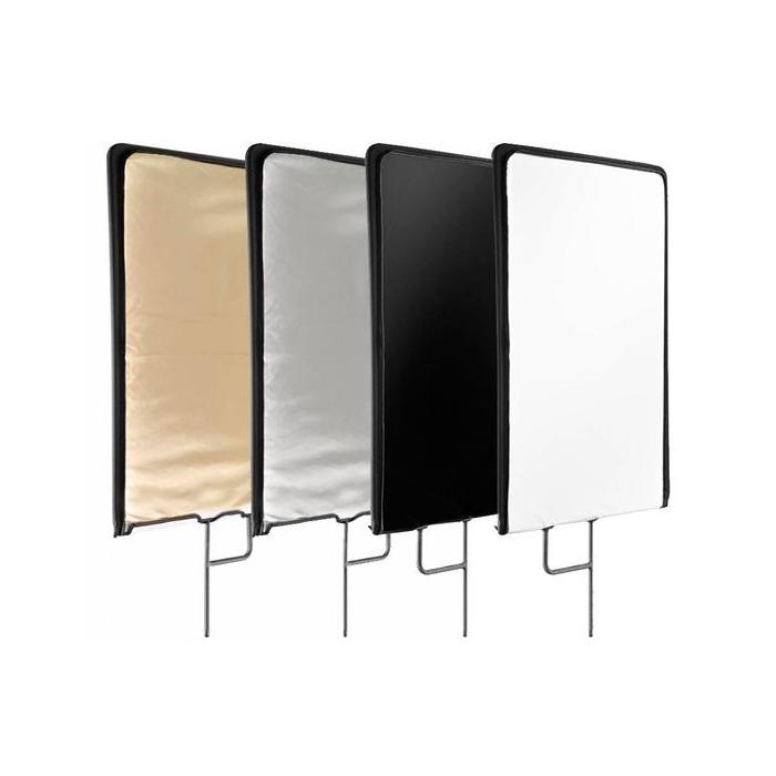 Reflector Panels - BRESSER C-Stand 5-in-1 Flag Panel 75x90cm - buy today in store and with delivery