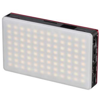 LED VLOG gaisma - BRESSER Pocket LED 9 W Bi-Colour continuous Panel Light for on-the-go Use and - ātri pasūtīt no ražotāja