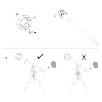 Telescopes - Bresser EXPLORE SCIENTIFIC Sun Catcher Solar Filter for 60-80mm Telescopes - quick order from manufacturer