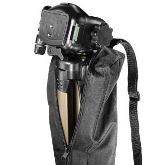 Photo Tripods - Walimex WT-3530 Basic-Tripod 3D-Panhead 146cm bronze - buy today in store and with delivery