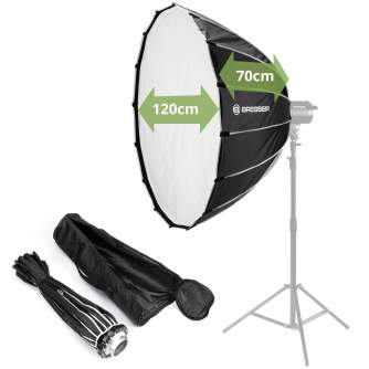 Softboxes - Bresser Quick Parabolic Deep Octa 120cm - quick order from manufacturer