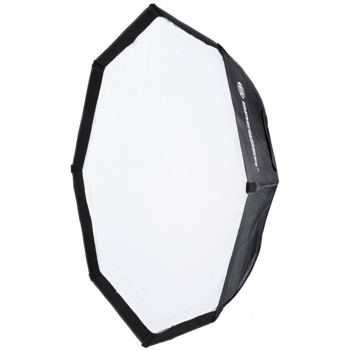 Softboxes - BRESSER SS-7 Octabox High Grade 95cm with Grid - quick order from manufacturer