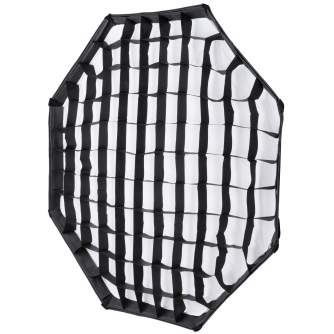 Softboxes - BRESSER SS-7 Octabox High Grade 95cm with Grid - quick order from manufacturer