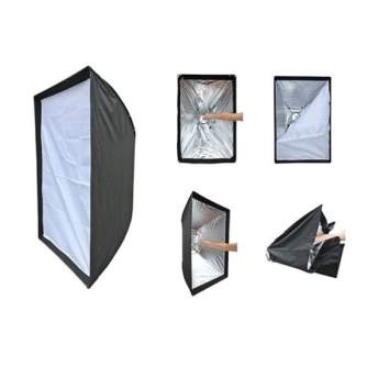 Софтбоксы - BRESSER SS-10 Umbrella Softbox 60x140cm - быстрый заказ от производителя