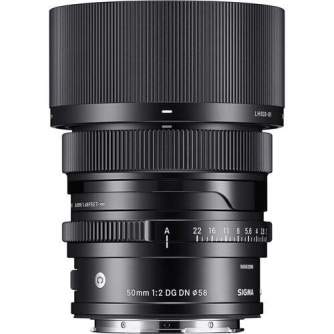 Objektīvi bezspoguļa kamerām - Sigma 50mm F2 DG DN [Contemporary] priekš L-Mount - ātri pasūtīt no ražotāja