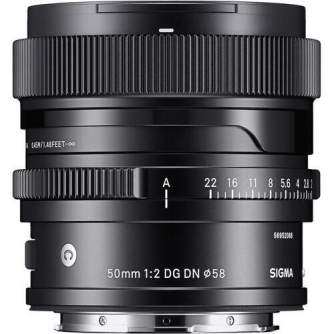 Objektīvi bezspoguļa kamerām - Sigma 50mm F2 DG DN [Contemporary] priekš L-Mount - ātri pasūtīt no ražotāja