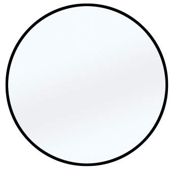 Saliekamie atstarotāji - BRESSER TR-8 2-in-1 collapsible Reflector silver/white 110cm round - купить сегодня в магазине и с дост