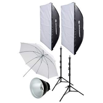 Softboksi - BRESSER Studio Flash Promotion Package No. 4 - ātri pasūtīt no ražotāja