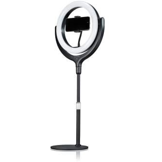 BRESSER BR-RL 10B LED Ringlight with stand and USB connection