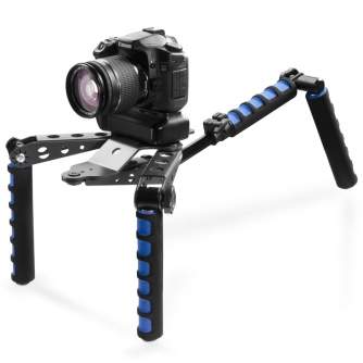 Plecu turētāji RIG - Walimex DSLR pleca turētajs / Hand & Shoulder Video Rig Basic for DSLR Nr.17598 - ātri pasūtīt no ražotāja