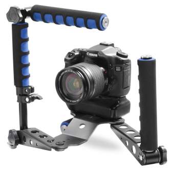 Plecu turētāji RIG - Walimex DSLR pleca turētajs / Hand & Shoulder Video Rig Basic for DSLR Nr.17598 - ātri pasūtīt no ražotāja