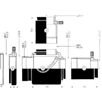 Teleskopi - Bresser Vixen 31.7 mm Flip Mirror - ātri pasūtīt no ražotāja