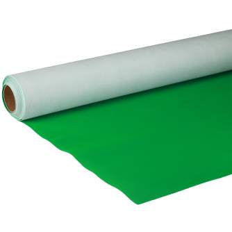 Backgrounds - BRESSER Velour Background Roll 2,7 x 6 m Chromakey Green - quick order from manufacturer