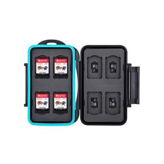 Futlāri atmiņas kartēm - JJC MC-NSMSD16 Memory Card Case Black - ātri pasūtīt no ražotāja