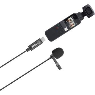 Lavalier Microphones - BOYA BY-M3-OP / LAVALIER MICROPHONE / FOR DJI OSMO POCKET BY-M3-OP - quick order from manufacturer