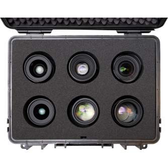 Cases - BW OUTDOOR CASE TYPE 6000 WITH CUSTOM FOAM FOR XEEN LENSES 6000/B/XEEN - quick order from manufacturer