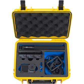 Sporta kameru aksesuāri - BW B&W CASES TYPE 1000 FOR DJI OSMO ACTION 3, YELLOW 1000/Y/ACTION3 - ātri pasūtīt no ražotāja