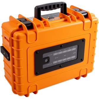 Portatīvie saules paneļi un spēkstacijas - BW OUTDOOR CASES ENERGY.CASE PRO500 (500 WATT), ORANGE 5.230/O/500 - быстрый заказ от