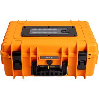 Portatīvie saules paneļi un spēkstacijas - BW OUTDOOR CASES ENERGY.CASE PRO500 (500 WATT), ORANGE 5.230/O/500 - ātri pasūtīt no ražotāja