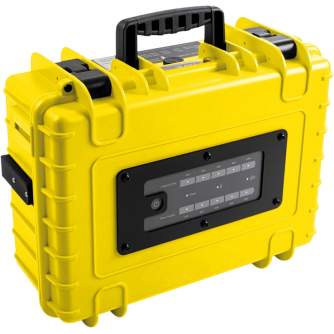 Portatīvie saules paneļi un spēkstacijas - BW OUTDOOR CASES ENERGY.CASE PRO500 (300 WATT), YELLOW 5.230/Y/300 - ātri pasūtīt no ražotāja